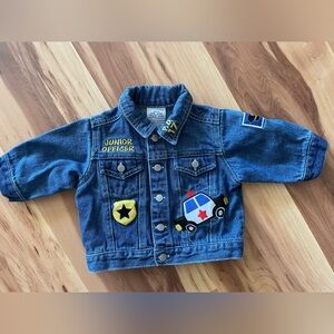 Vtg Boyz Wear by Nannette Embroidered Jean Jacket 3-6 Months